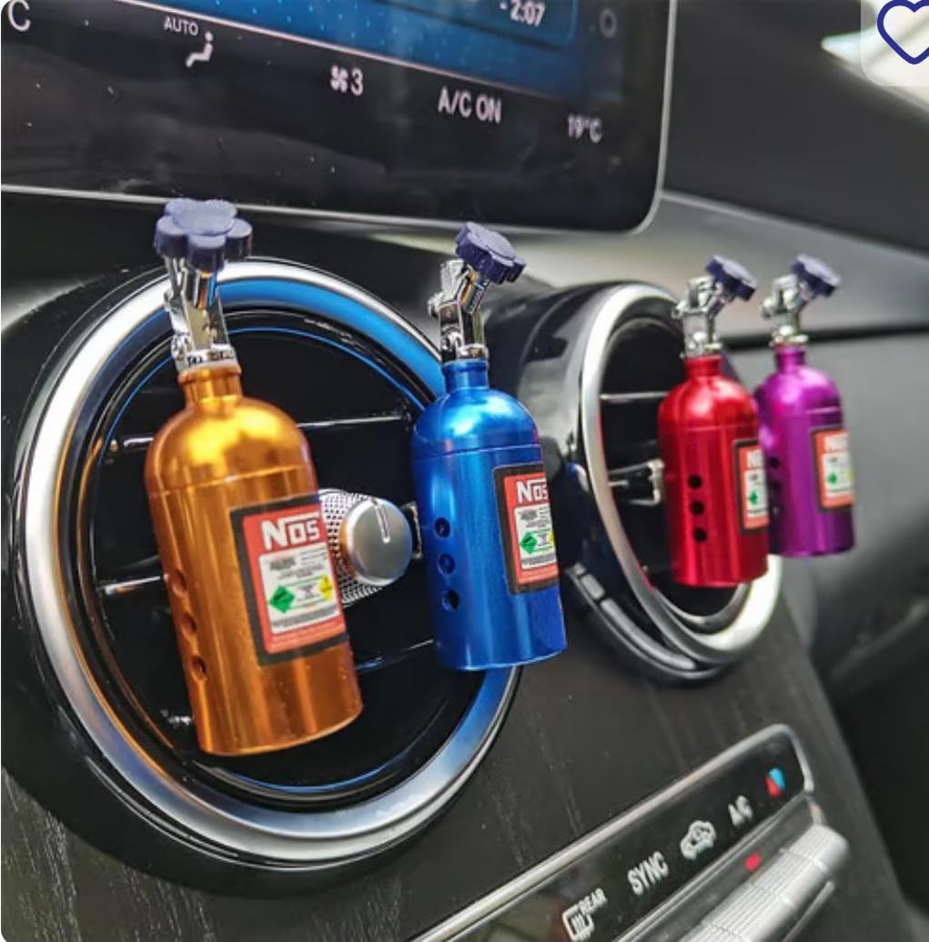 NOS Premium Metal Car Air Freshner